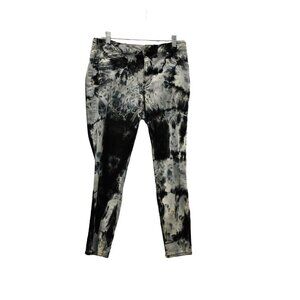 Women's 1822 Custom Bleach Dye Jeggings Size 14